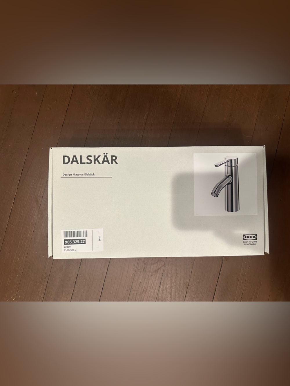 IKEA DALSKÄR Chrome Bath Faucet